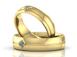 Vestuviniai žiedai "Klasika-5" 2